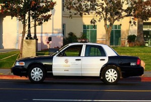 LAPD car