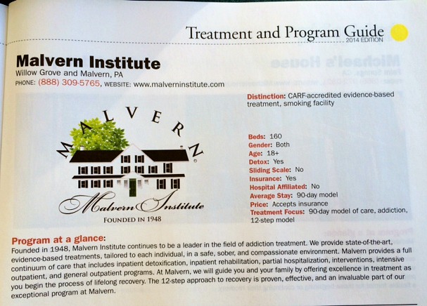 malvern treatment centers in psychology today again